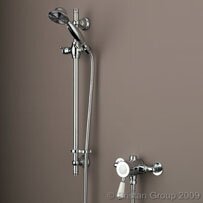 Colonial Single Sequential Thermo Shower and Adjustable Riser Kit