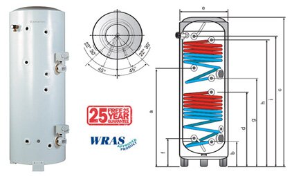 Ariston Primo HE Twin Coil (Solar)